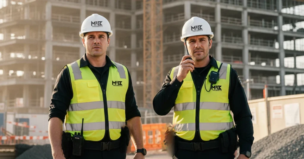 Construction site security in Melbourne