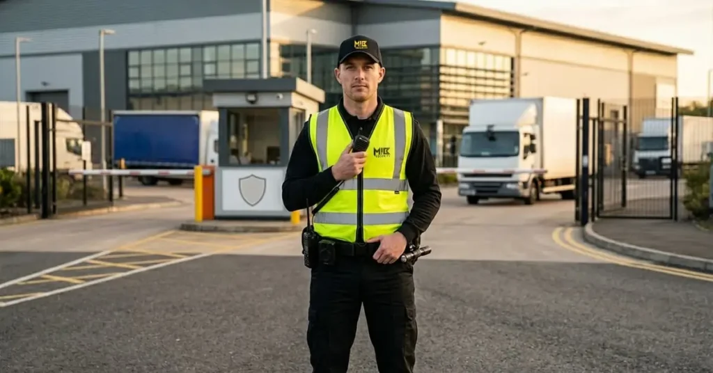 uniformed security personnel