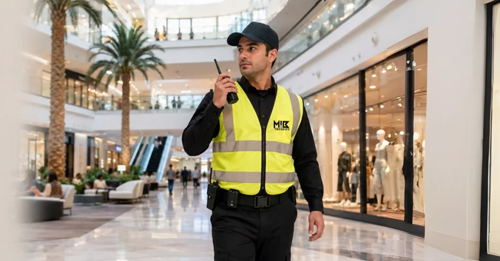 shopping centers guards